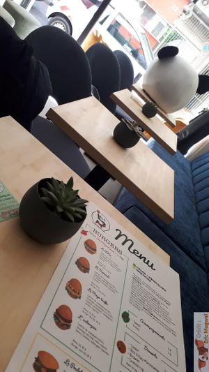 table at Eat Like Panda in Paris