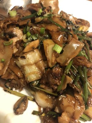 Wild Mushroom Chow Fun at Kapow Noodle Bar in Boca Raton