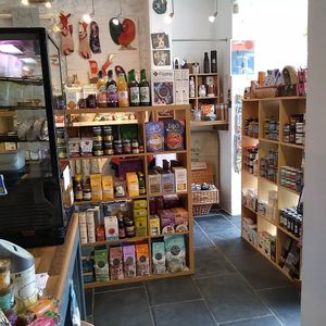 Main shop at Nature's Treats in Porthtowan