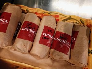 Soyrizo burrito at Cumaica Coffee in San Francisco