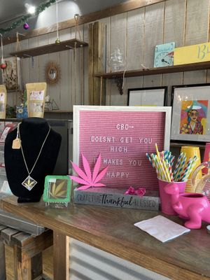 CBD goodies at Zalie Cakes in Hollywood