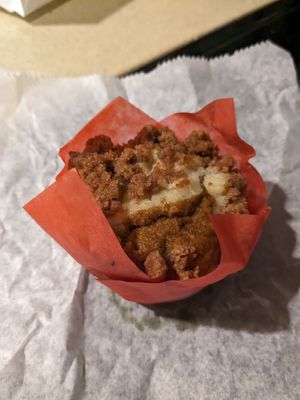 Pumpkin Muffin with Almond Cream Cheese Frosting at Zalie Cakes in Hollywood