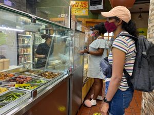 Many dishes to choose from  at DeeGee's Vegan 360° in Richmond Hill