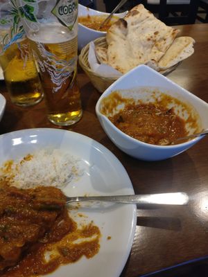 Big portion sizes at The Phat Bhuna in Paisley