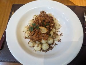 Nhoque at Lampião in Lencois