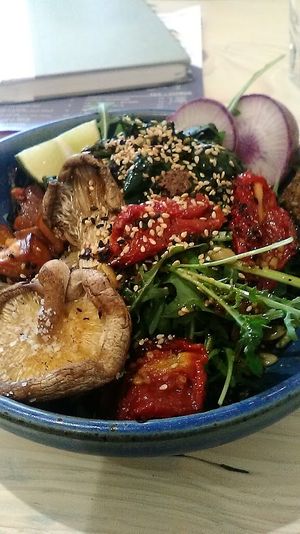 Bowl ordered at Village Coffee and Goods. Picture by foodfirst. at Village Coffee and Goods in Kingston