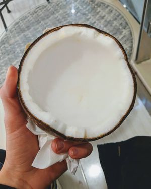 Coconut bowl at Jazcu in Beijing