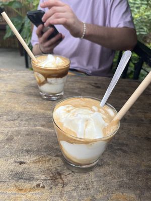 Coconut coffee (vegan)  at Phin Coffee in Quang Nam