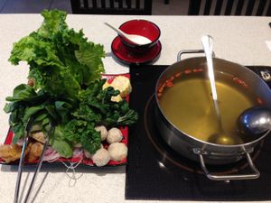 Vegetable Hot Pot at Zen Gardens in Mississauga