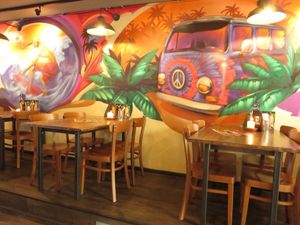 Interior design at Sausalitos in Saarbrucken