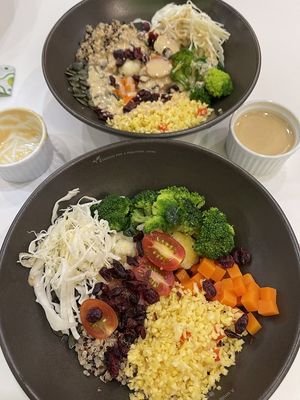 Vegan poke at BMS Organics - Southkey in Johor Bahru