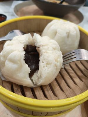 Red bean bun at BMS Organics - Southkey in Johor Bahru