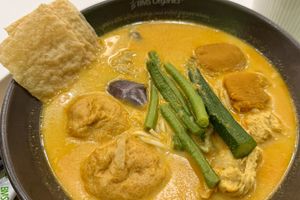 Vegan laksa   at BMS Organics - Southkey in Johor Bahru