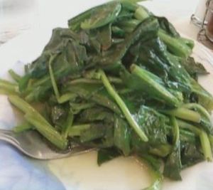 spinach at Happy Family III in Monterey Park