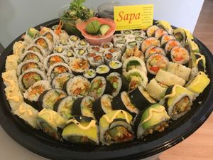 Vege sushi 😋 on special order ! at Sapa in Montreal