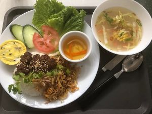 3 treasure rice at Sapa in Montreal