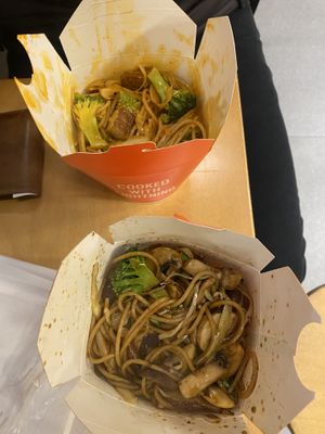 Terryaki and Sweet and Sour   at Wok to Walk in Rome