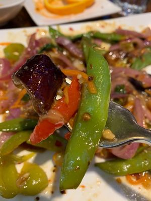 Yushan Eggplant at Ryce in Crested Butte