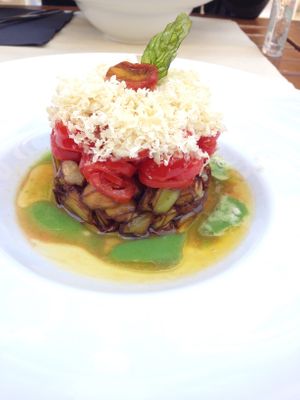 "Parmiveg" at Cavo Bistrot in Cagliari