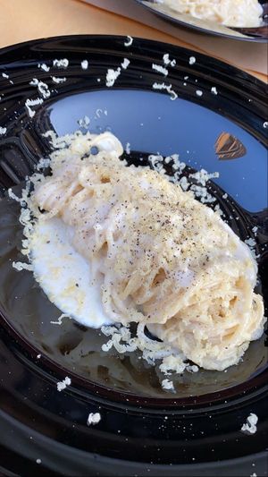 Cashew e pepe Pasta, my favorite 😍 at Cavo Bistrot in Cagliari