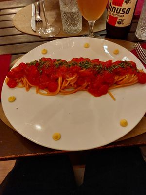 Spaghetti piccante at Cavo Bistrot in Cagliari