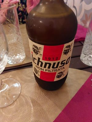 Sardinia beer at Cavo Bistrot in Cagliari