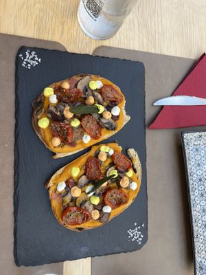 Bruschetta  at Cavo Bistrot in Cagliari