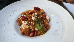 Gnocchi at Cavo Bistrot in Cagliari