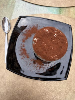 tiramisu  at Cavo Bistrot in Cagliari