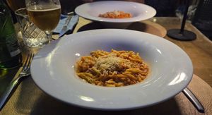 Pasta at Cavo Bistrot in Cagliari