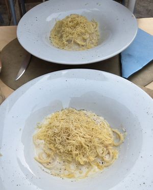 Cashew e pepe at Cavo Bistrot in Cagliari