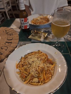 la pasta è buonissima   at Cavo Bistrot in Cagliari