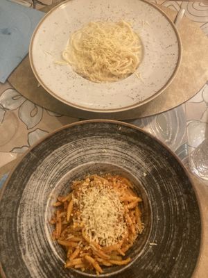cashew e pepe & sardinian pasta  at Cavo Bistrot in Cagliari