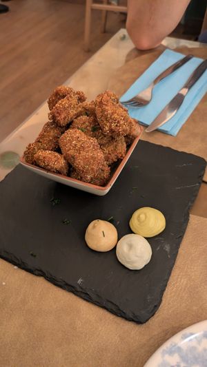 Nuggets di funghi at Cavo Bistrot in Cagliari