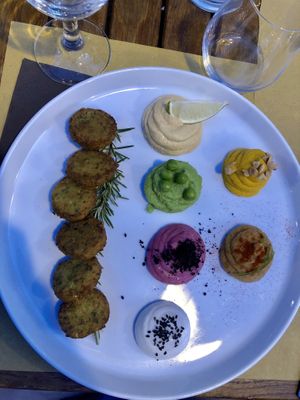 Falafel  at Cavo Bistrot in Cagliari