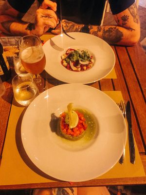 Appetizers  at Cavo Bistrot in Cagliari