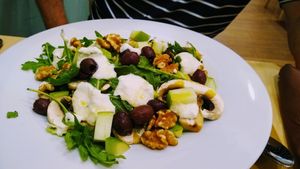 October salad at Cavo Bistrot in Cagliari
