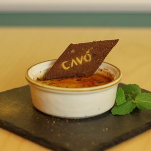 Golden Dust (Crème brûlée)  *gluten free at Cavo Bistrot in Cagliari