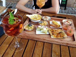 Aperitif at Cavo Bistrot in Cagliari