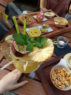 Aperitif at Cavo Bistrot in Cagliari