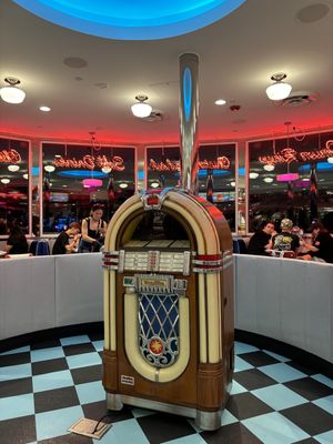 renovated mel’s!  at Universal Studios - Mel's Drive-In in Orlando