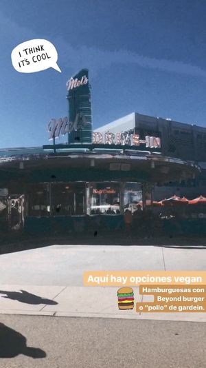 Outside  at Universal Studios - Mel's Drive-In in Orlando