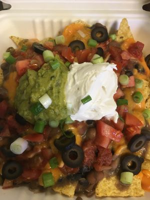 Plant-Based Nachos  at Health Habit in Valley Springs