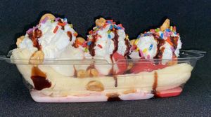 Banana Splits at Health Habit in Valley Springs