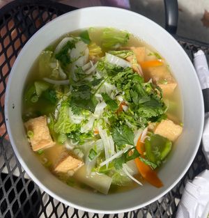 Vegan Pho  at Taste in Gainesville