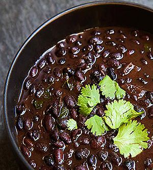 the beans! root vegetables and beans at Toucanoos in Coco