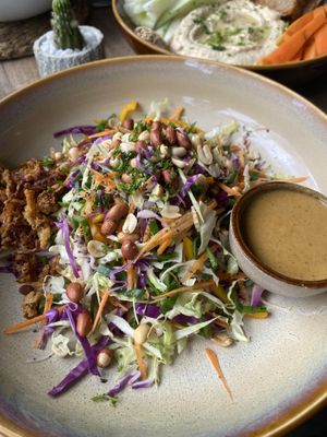 Rainbow noodles   at Squeeze Me in Arugam Bay