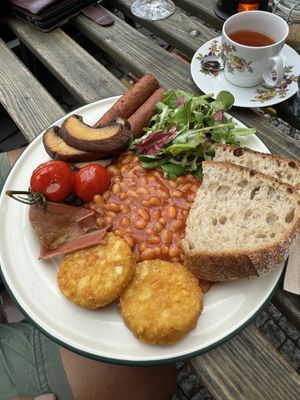 Vegan breakfast   at Zanzibar in Prague