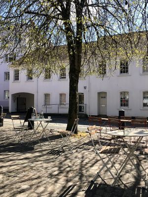 A at Cosmic Kitchen in Plymouth