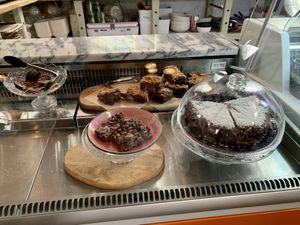 Cosmic kitchen dessert at Cosmic Kitchen in Plymouth